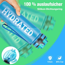 Sahara Sailor Trinkflasche 1L BPA-frei Tritan Sport
