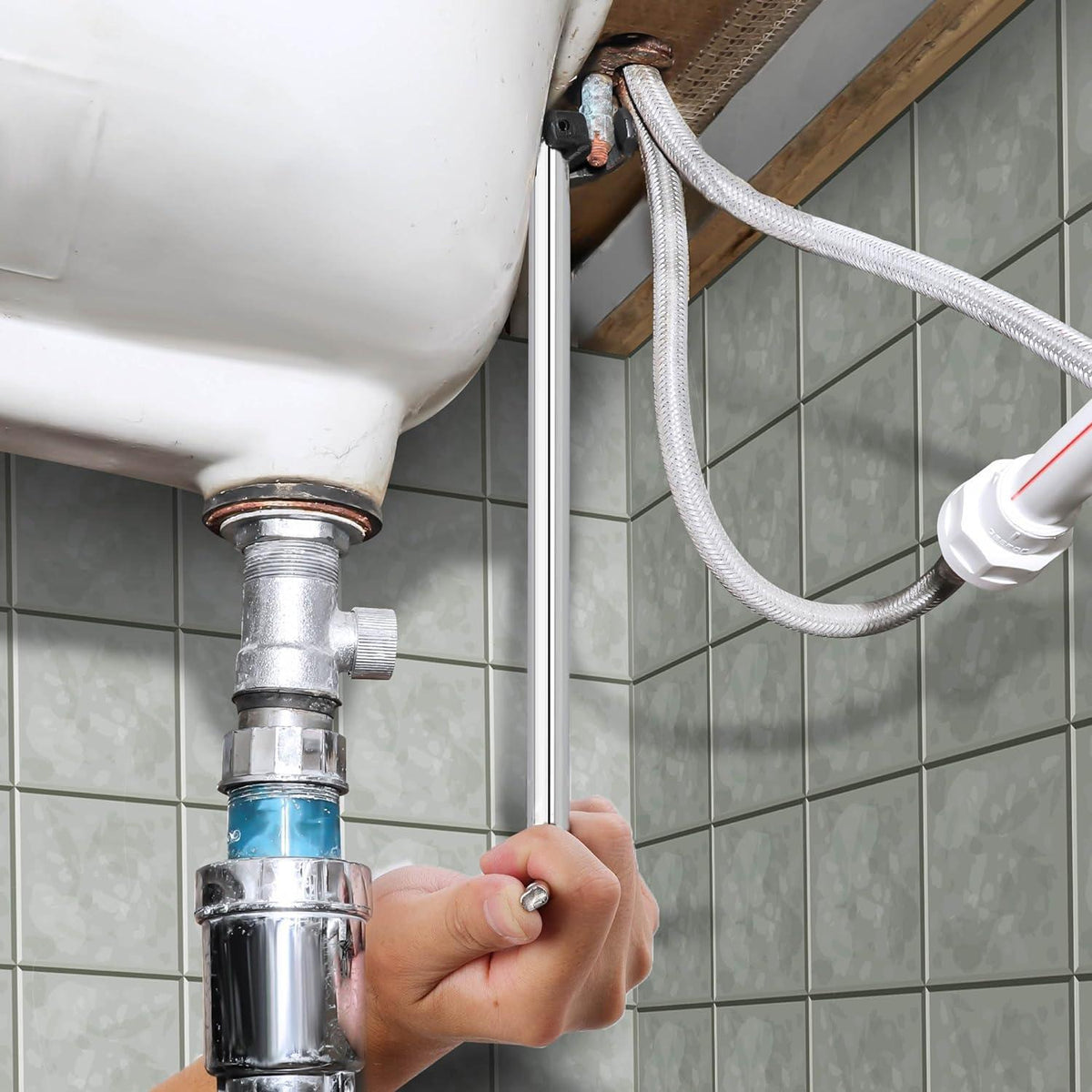 Verstellbarer Standhahnmutterschlüssel 280MM - Bad Wasserhahn Küchen Sanitär
