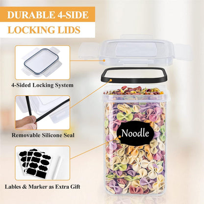 Vorratsdosen Set 8tlg BPA-frei 14L Luftdicht Aufbewahrung Küche Organizer