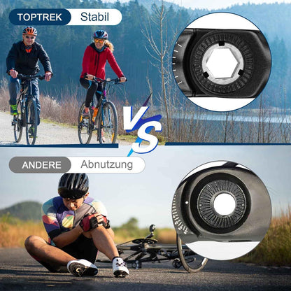 Toptrek Fahrradlenker Vorbau Aluminium 31.8mm*110mm