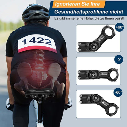 Toptrek Fahrradlenker Vorbau Aluminium 31.8mm*110mm