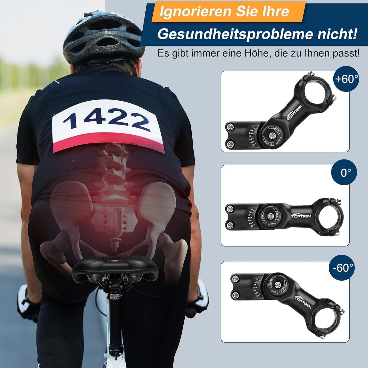 Fahrradlenker Vorbau Lenkererhöhung 31.8mm*110mm Aluminium fahrrad lenker erhöhung