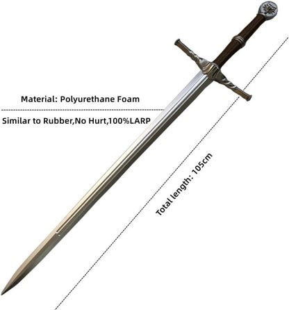 Halloween Cosplay Schwerter Juwelen Doppelschwert LARP 105cm