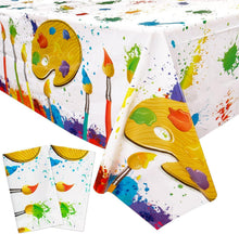 2 Stk 130x220cm Party Tischdecken Abwischbar Wasserdicht Malen Basteln