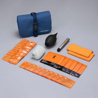 K&F Concept 32in1 Profi Kamera Reinigungsset Tragbar Staubfrei Vacuumverpackt