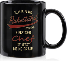 Ruhestand Geschenk Rentner Tasse Kaffeetasse Männer Rentenbeginn