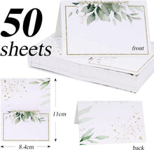 50 Hochzeit Tischkarten Elegantes Design Namenskarten
