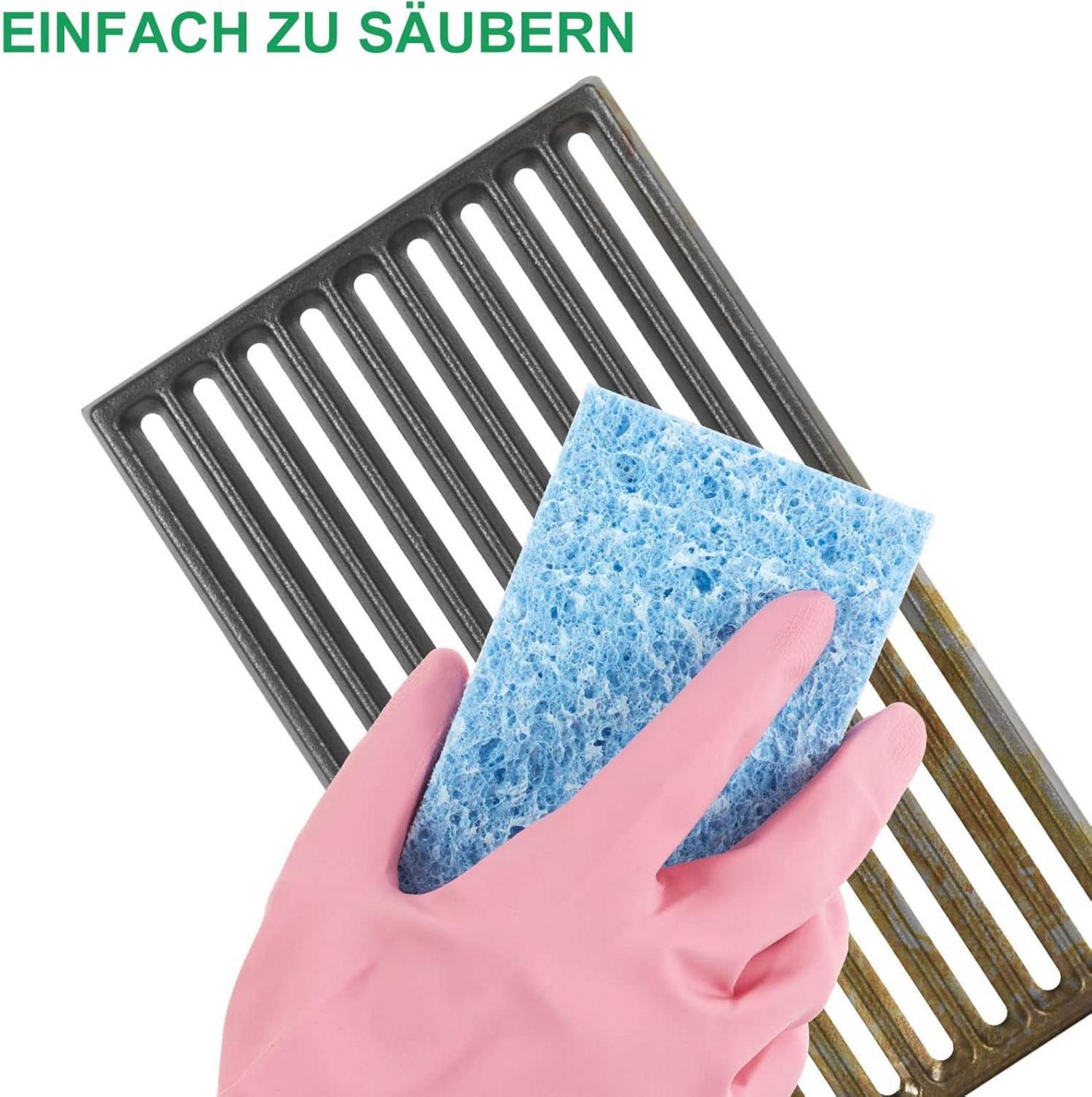 Gusseisen Ofenrost 16x28cm Feuerrost für Ofen Kamine Rost