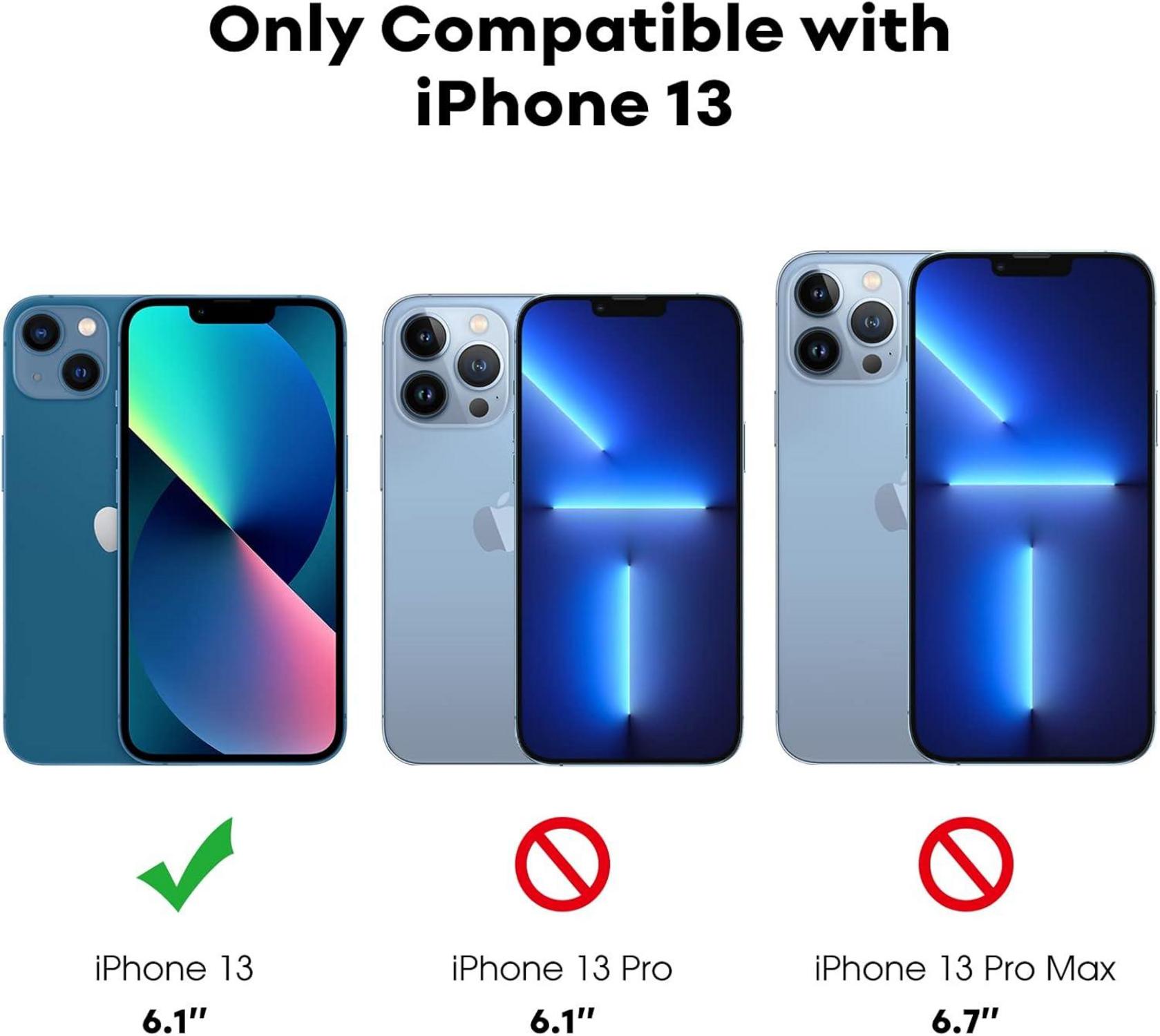 JETech iPhone 13 Sichtschutz Schutzfolie 6,1 Zoll Gehärtetes