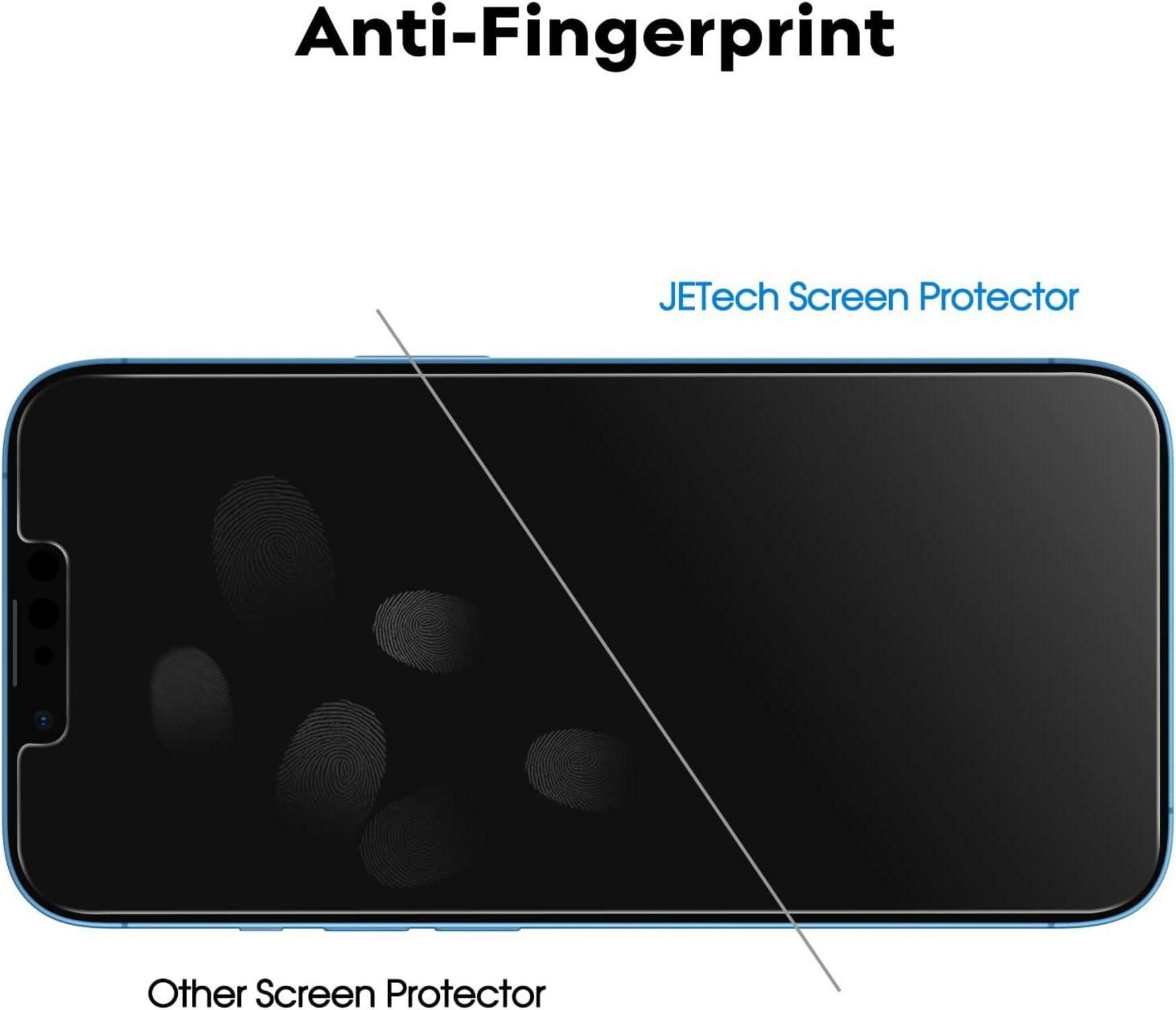 Sichtschutz Schutzfolie für iPhone 13 6,1 Zoll Kamera Anti-Spähen 9H