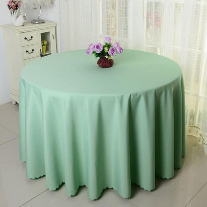 Runde Tischdecke Grün 360cm – Tischwäsche für Küche, Party & Hochzeit
