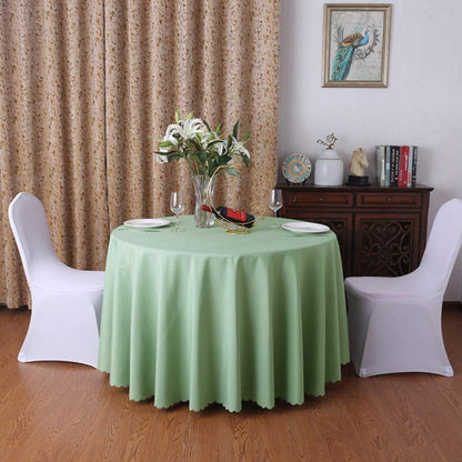 Runde Tischdecke Grün 360cm – Tischwäsche für Küche, Party & Hochzeit