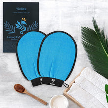 Koreanische Peeling-Handschuhe für Bad und Körperpeeling