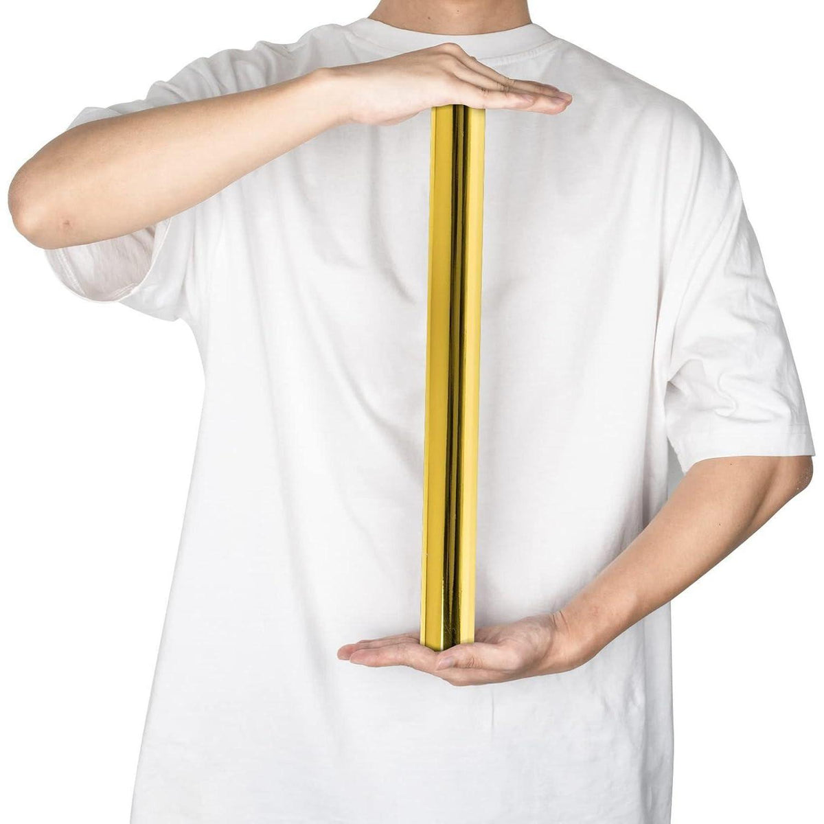 Goldfarbenes Geschenkpapier – Metallic, 44,5 cm x 10 m