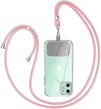 Handykette Universal zum Umhängen - Smartphone Kette Rosa