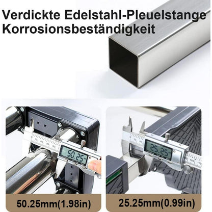 Verstellbares Kühlschrank Untergestell 45-70cm, 12 Füße, 20cm Höhe