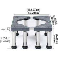 Waschmaschine/Trockner Sockel Anti-Vibration verstellbar