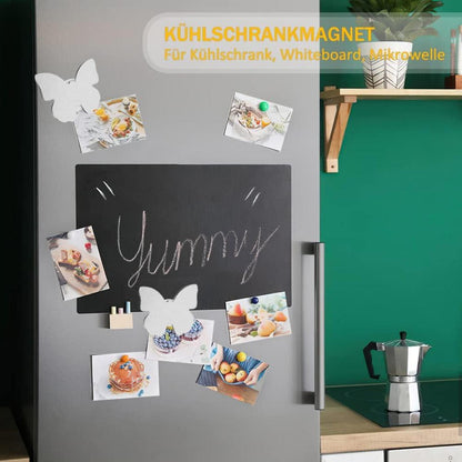 Schmetterling Tischdeckenbeschwerer mit Magnet 4 Stück Edelstahl