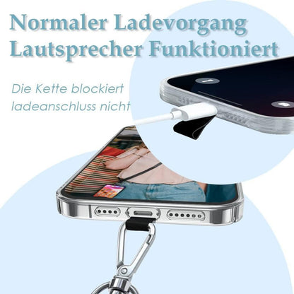 GUMO-LONG Universal Handykette kastanienbraun für alle Smartphones
