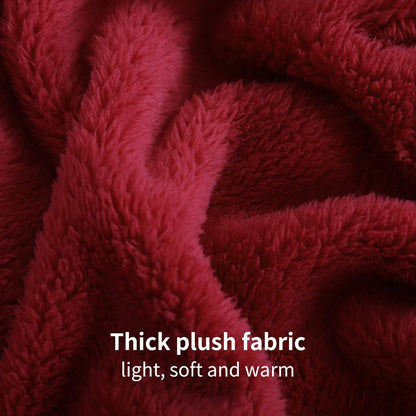 Hoodie Decke Ärmeln Kapuze Erwachsene Kuscheldecke Weihnachten 95x85cm