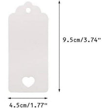 Geschenkanhänger Hochzeit Kraftpapier mit Juteschnur 50 Stück