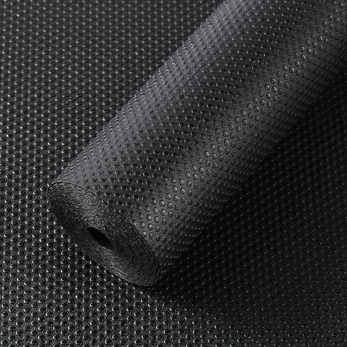 Schubladenmatte EVA Rutschfest Wasserdicht 60x1000cm Schwarz