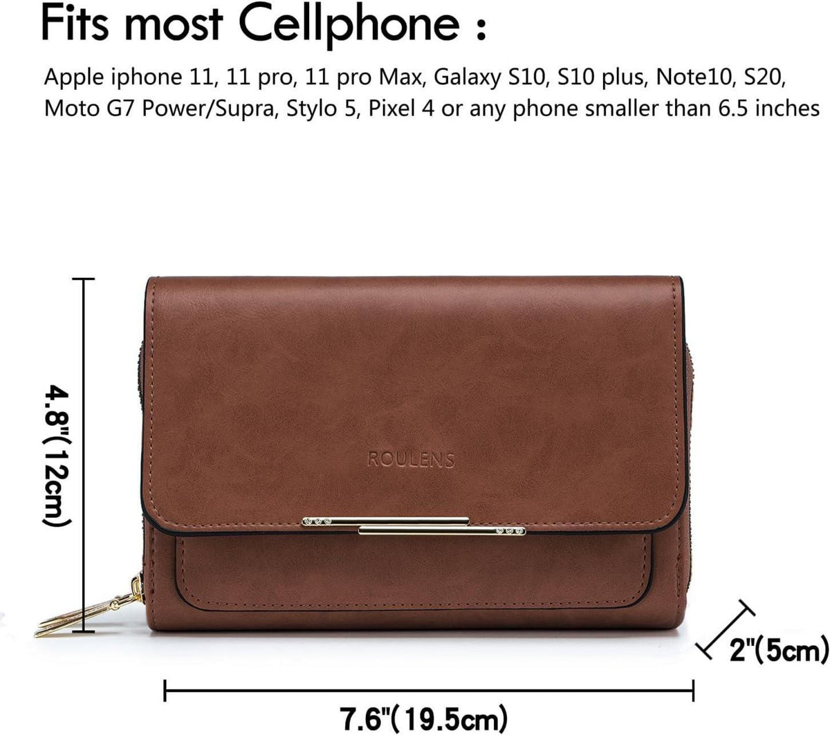 Kleine Damen Umhängetasche PU Leder Crossbody Reisepass