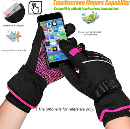 Winterhandschuhe -30°F 3M Thinsulate Wasserdicht Touchscreen Winddicht Herren