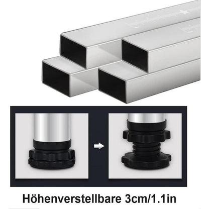 Verstellbarer Maschinen Sockel für Trockner, Waschmaschine u. Co.