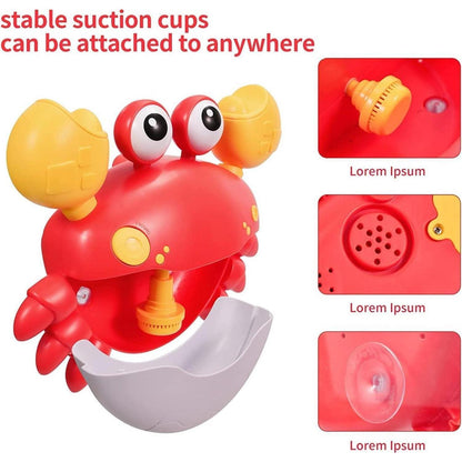 Baby Badewannenspielzeug Krabbe Badespielzeug Bubble
