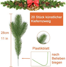 Künstliche Tannenzweige Dekoration 20