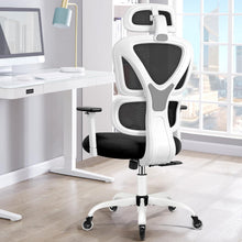 Ergonomischer Bürostuhl mit Kopfstütze und Lendenwirbelstütze