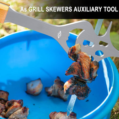 6 in 1 Fleischgabel Geschenke für Männer Grill Zubehör