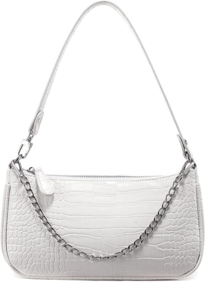 Krokodilmuster Umhängetasche Damen Handtasche Mini Messenger