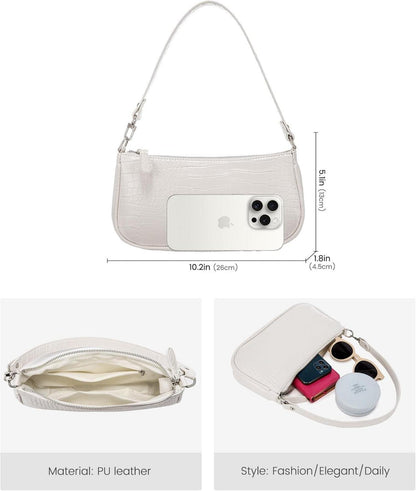 Krokodilmuster Umhängetasche Damen Handtasche Mini Messenger