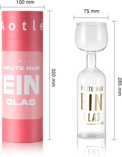 Geschenkidee 750ml Weingläser für Frauen, Lustige