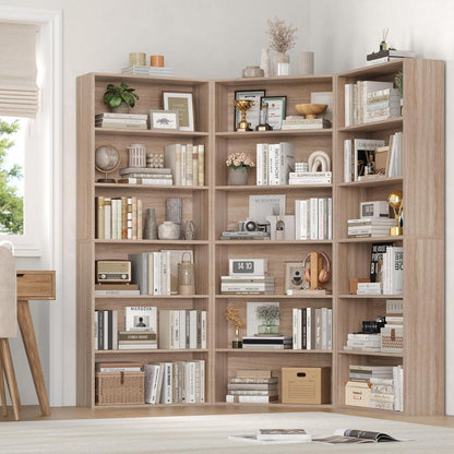 Holzregal 6 Fächer – Bücherregal & Aufbewahrungsregal