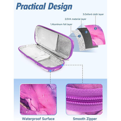 Insulin Kühltasche mit Kühlakkus – Reise Diabetiker Tasche