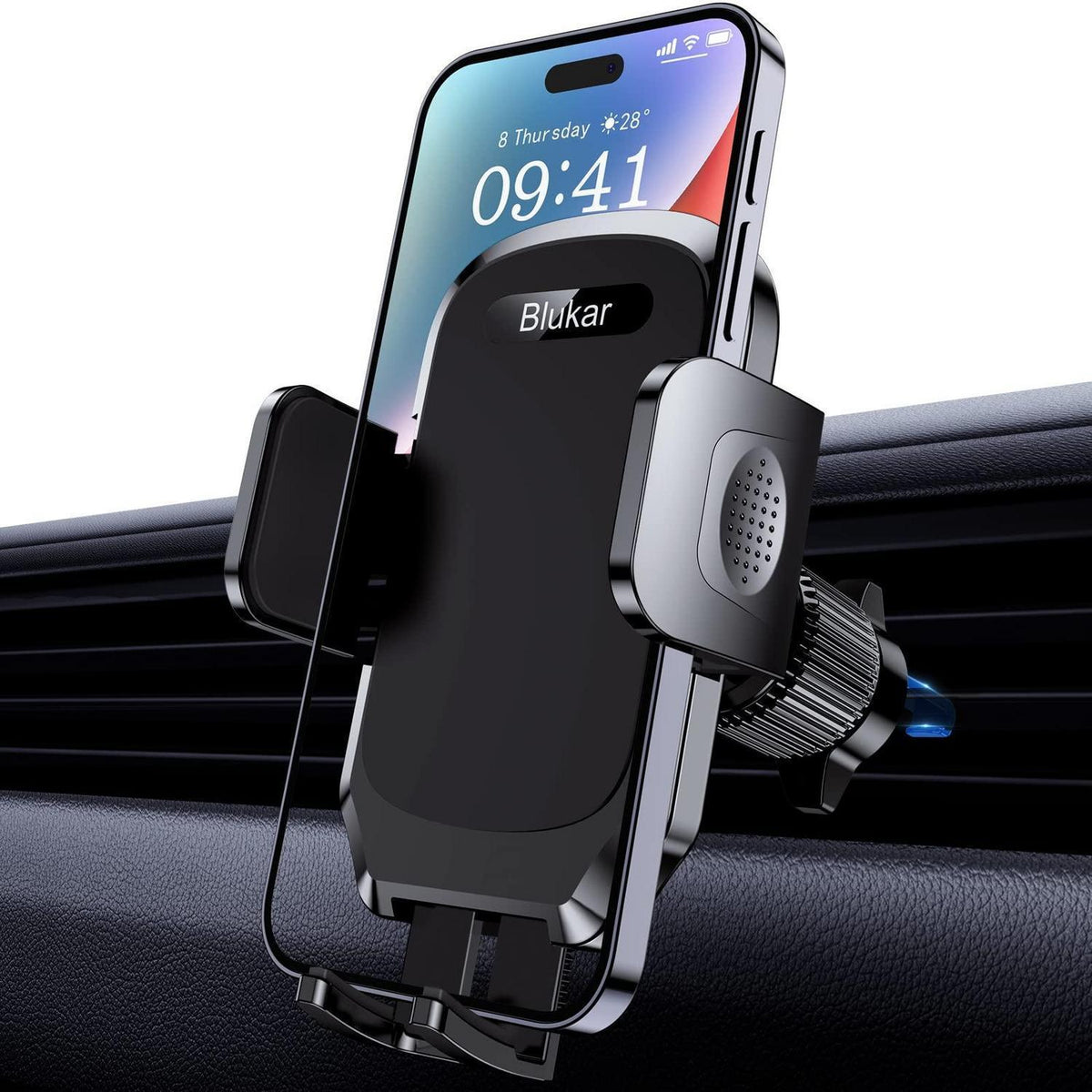 Auto Handyhalterung Lüftung 360° Drehbar mit Ein-Knopf-Release