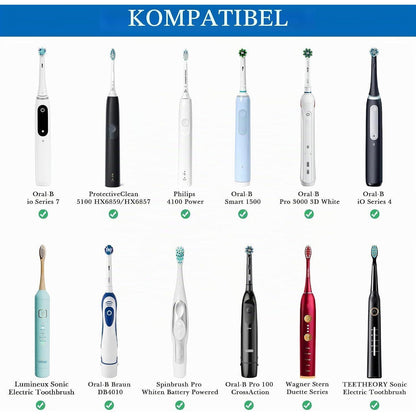 Wandhalterung für elektrische Zahnbürste – 2 Schlitze, Weiß