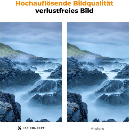 67mm Magnetischer ND Filter ND8-128 Variabler Graufilter Neutral Dichtefilter