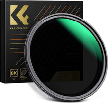 ND Filter 77mm Variabler Graufilter ND8-128 Magnetisch Adapter