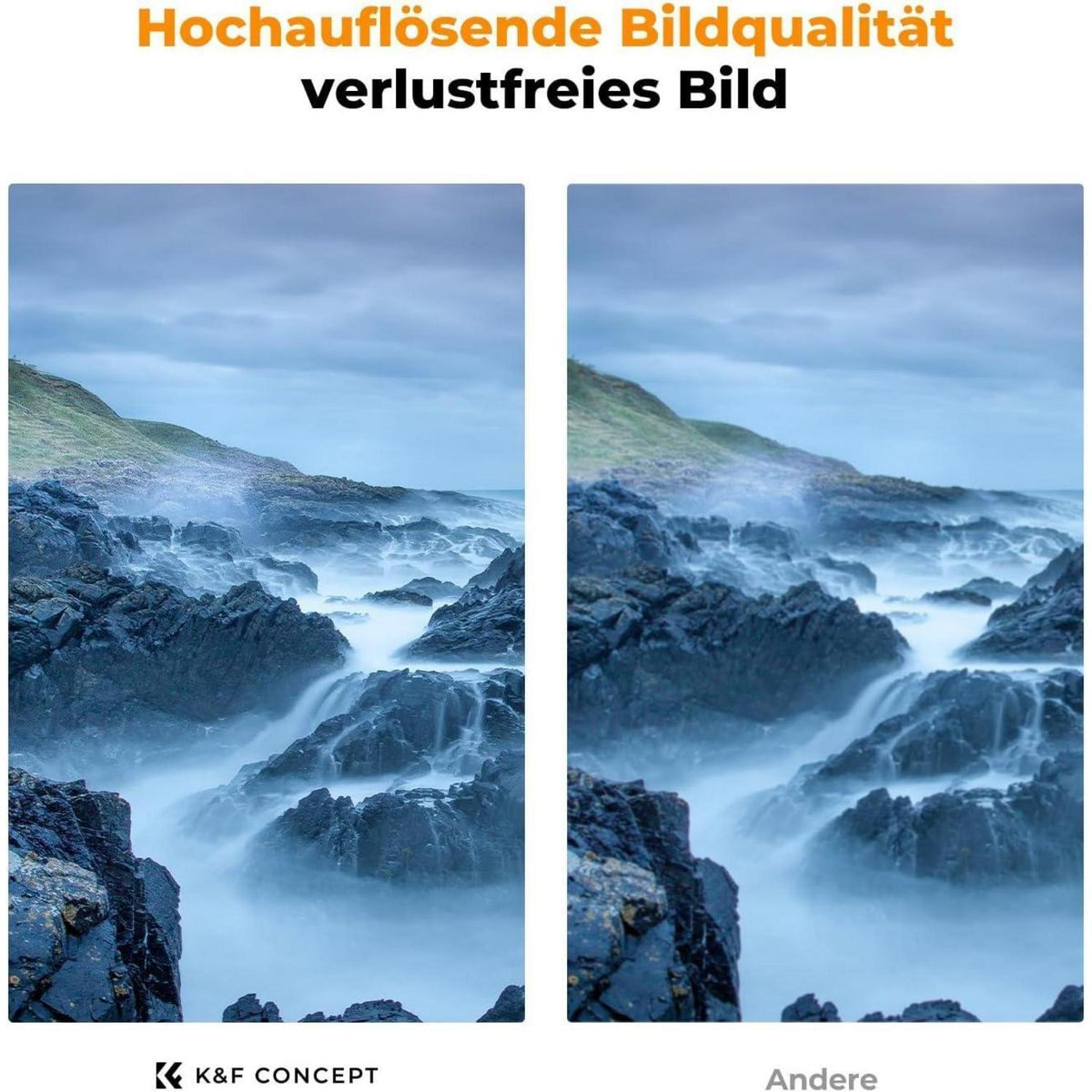 Magnetischer Variabler ND Filter 62mm ND8-128
