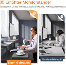 ODK Gaming Schreibtisch Schwarz 120x50x86.5cm mit Regal und