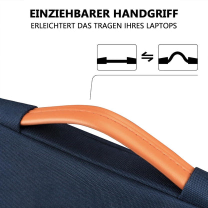 TECOOL 16 Zoll Laptoptasche MacBook Pro 16 Wasserdicht Dunkelblau