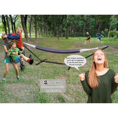 XXL 2-Personen Outdoor Hängematte 300kg Traglast Canvas