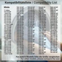 2x Filter für Miele 9164761 | Fein-Grob | Trockner Filter