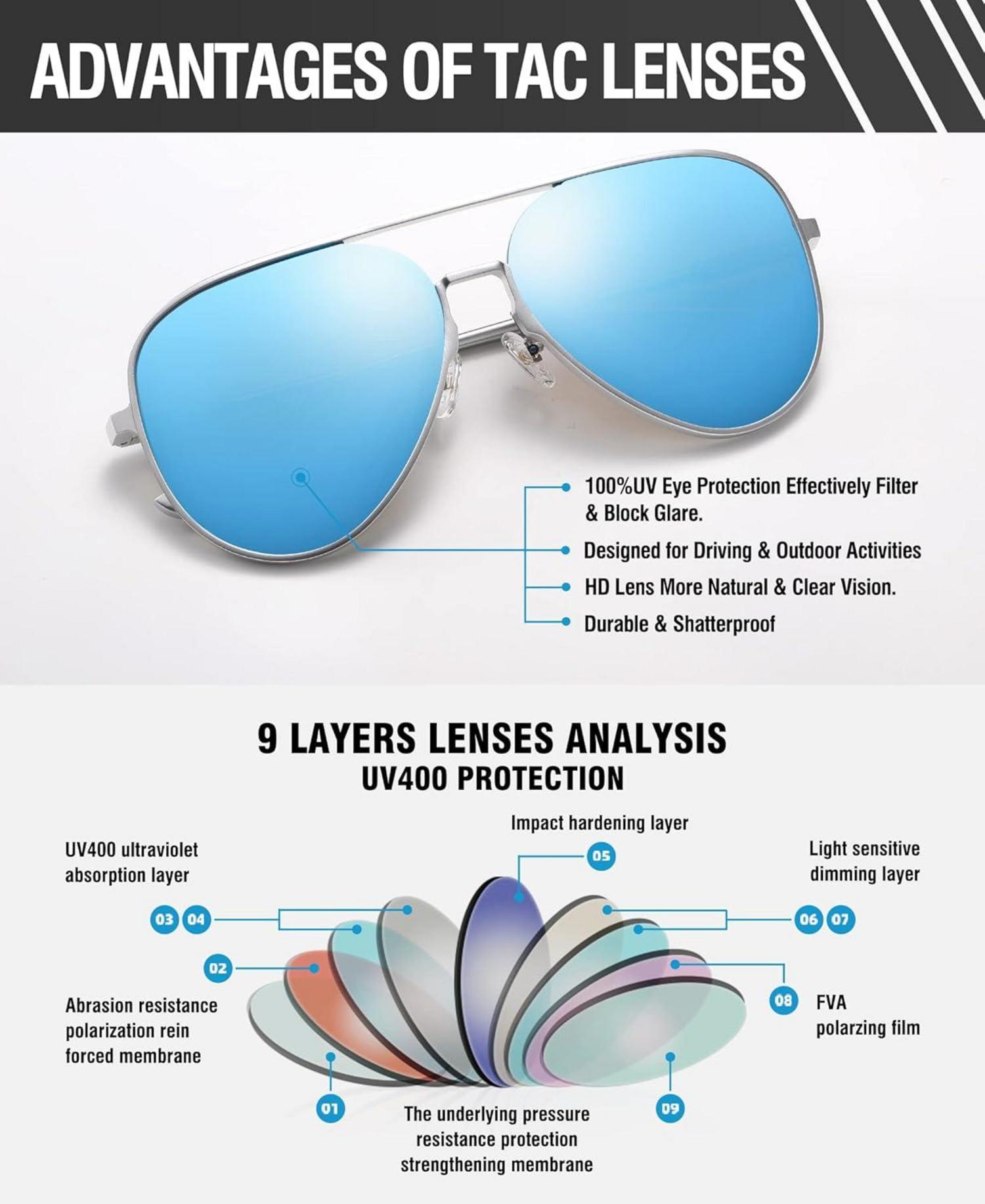 Polarisierte Vintage Metallrahmen Sonnenbrille für Männer 3025H