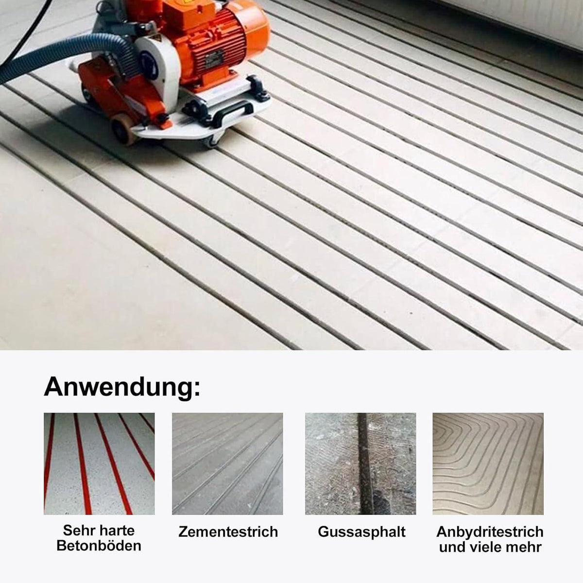 Diamant-Trennscheibe 120mm für Beton & Estrich, 15mm Breite