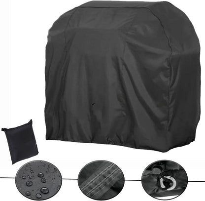 Grillabdeckung 420D Gasgrill Winterfest Wasserdicht 117x66x117cm